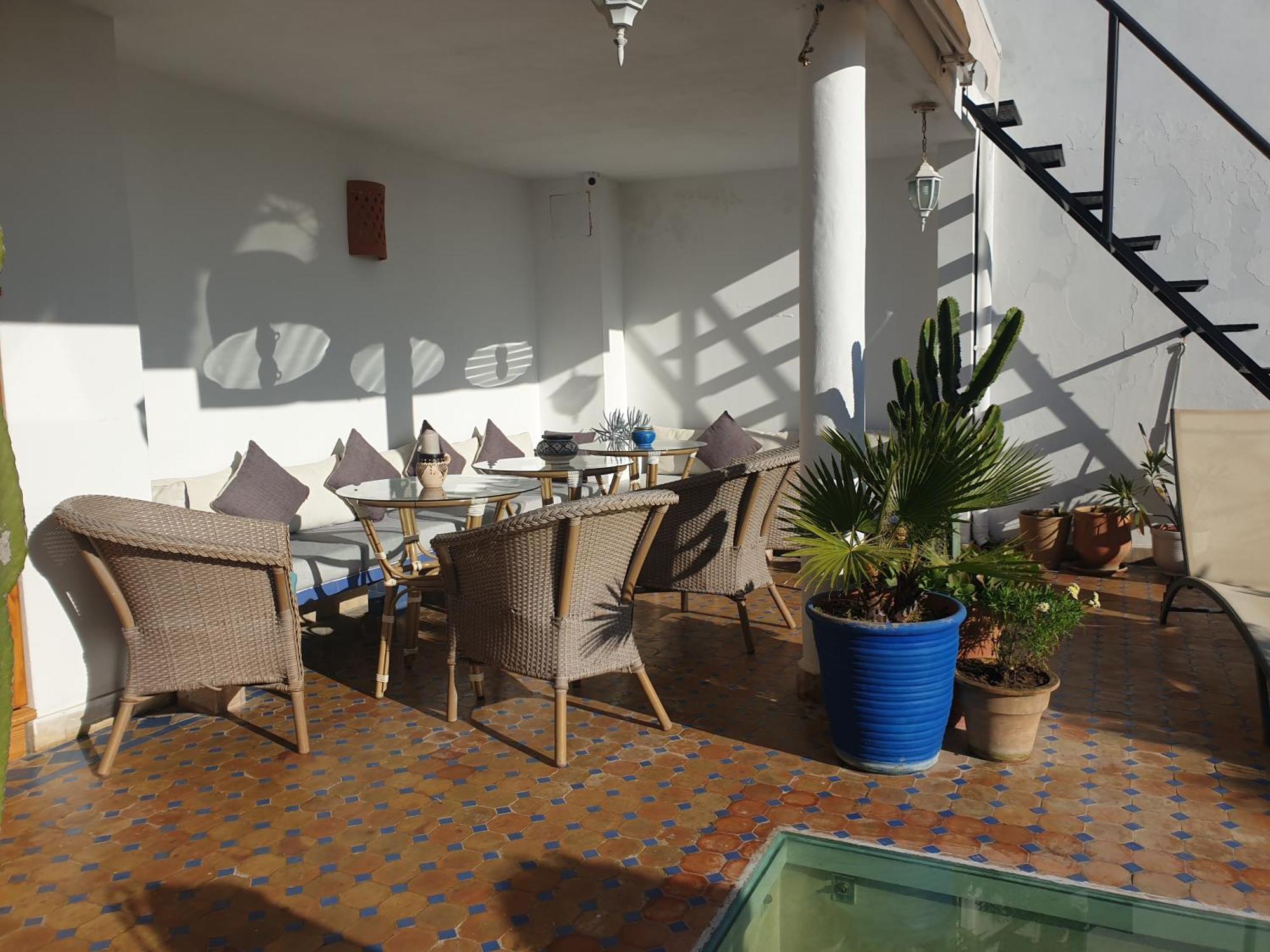 Dar Sami, Riad Bab Kasbah Танжер Экстерьер фото